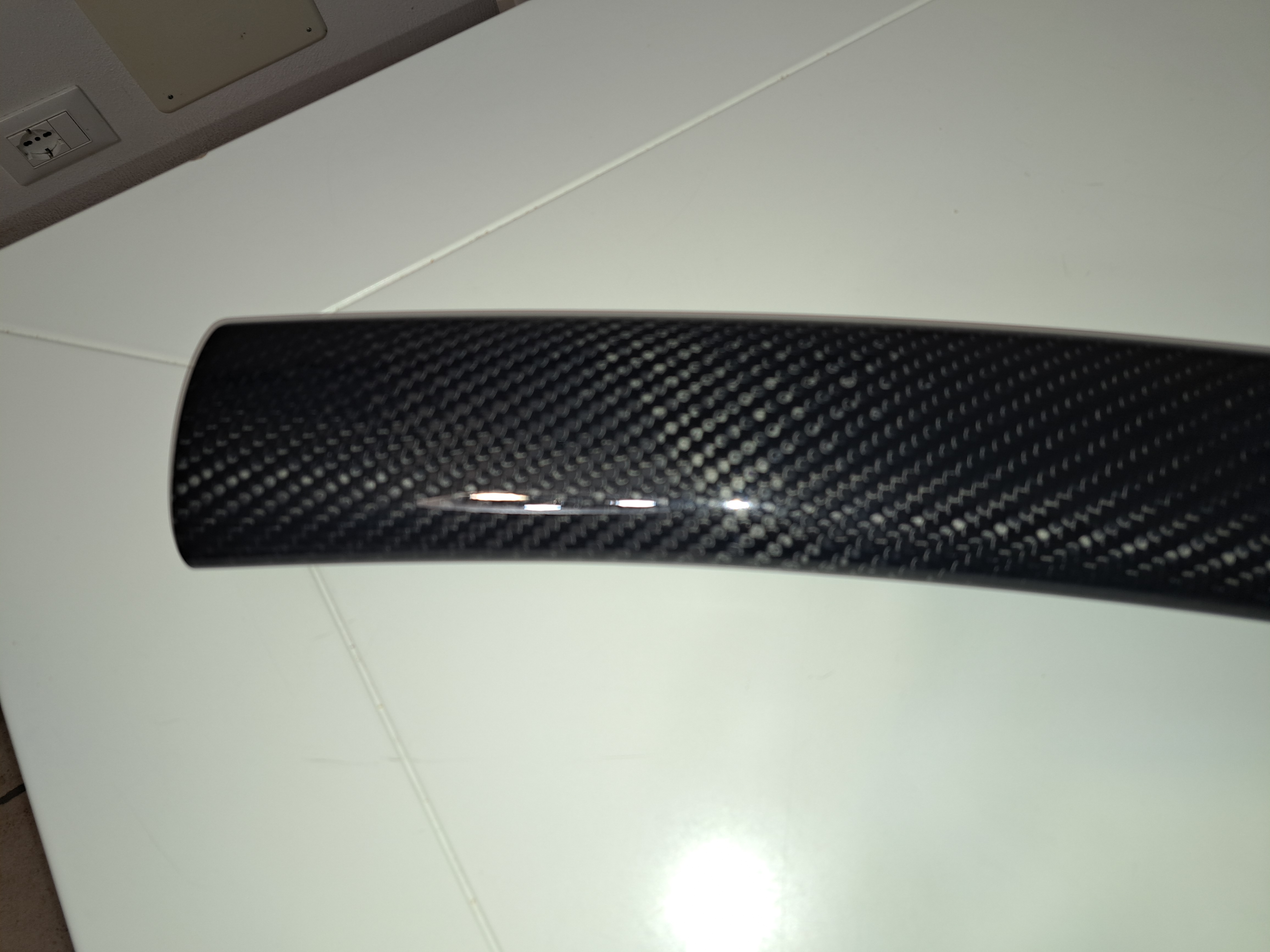 Carbon fiber handrail