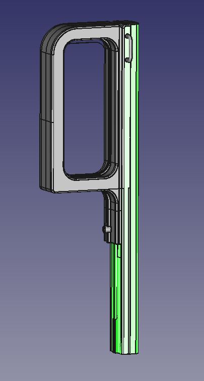 Carbon fiber monofender